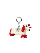 [New Zealand Wool] Worry Keyring (Ivory)