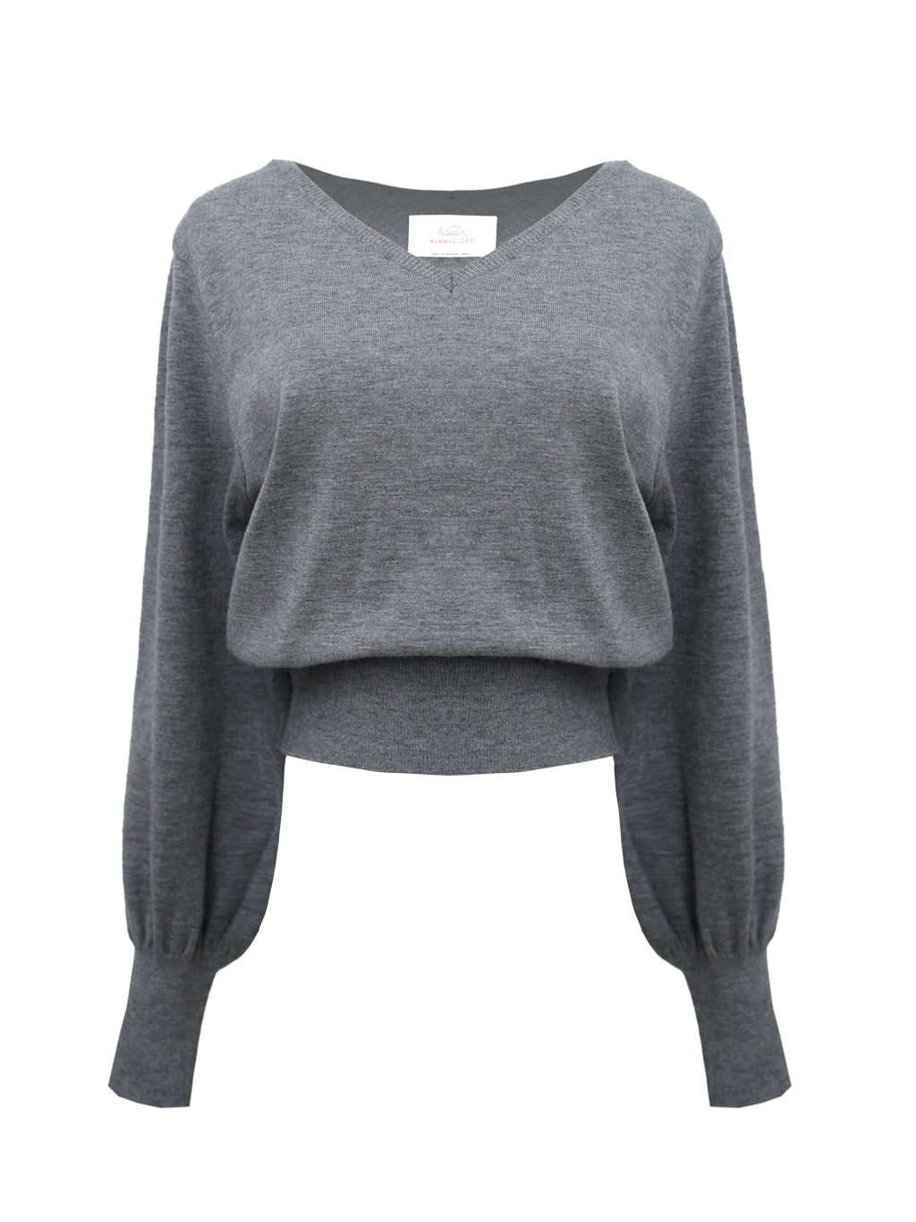 Emma Puff Knit (Grey)