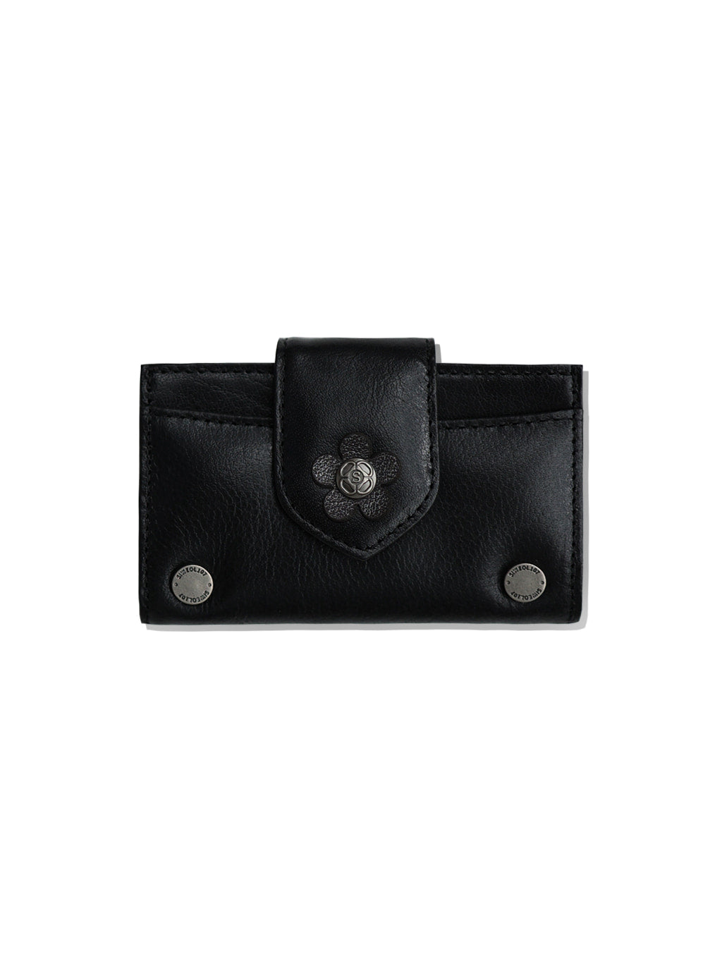 Fleur Card Wallet (Black)