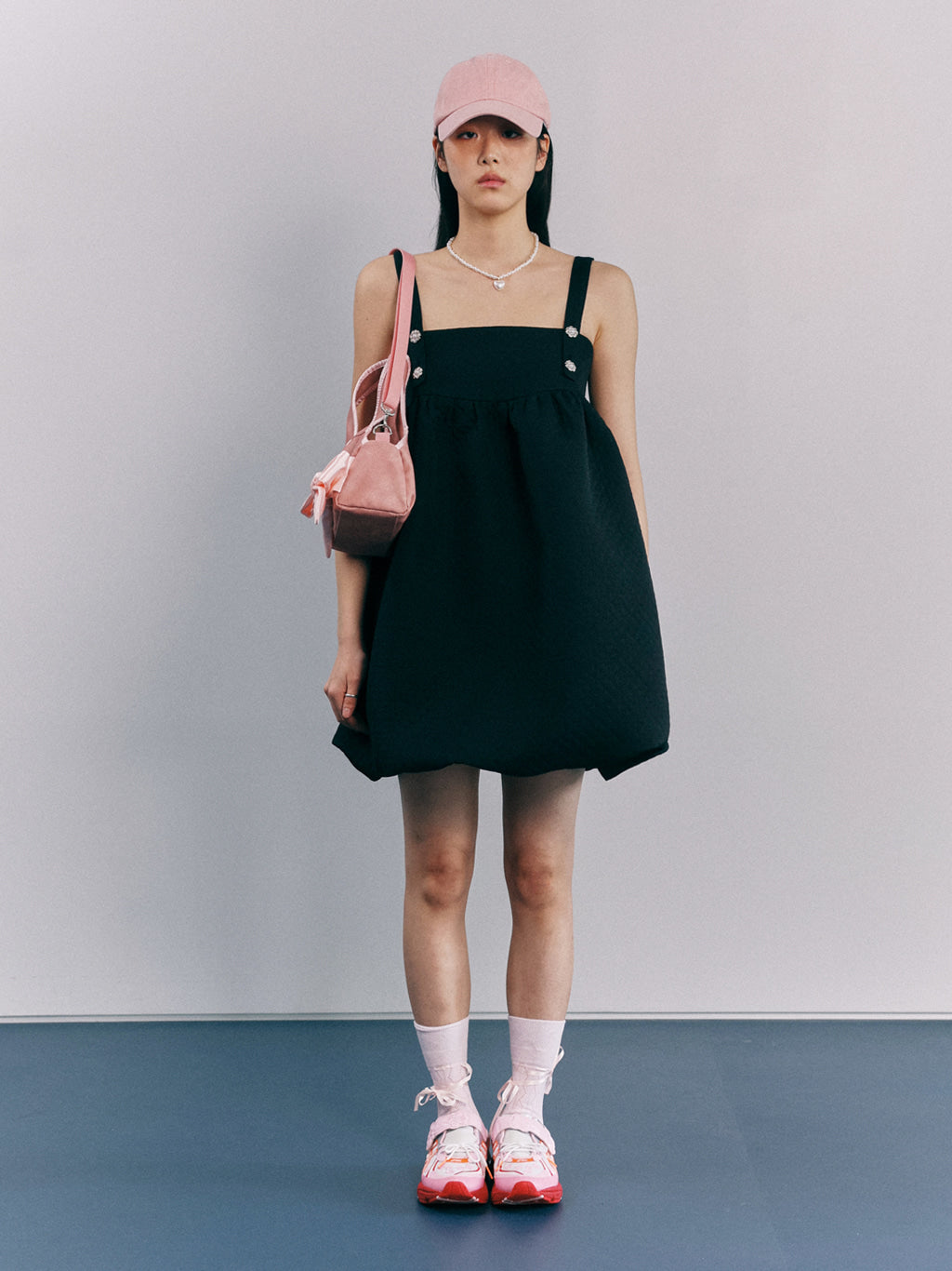Quilt One-piece (Black)