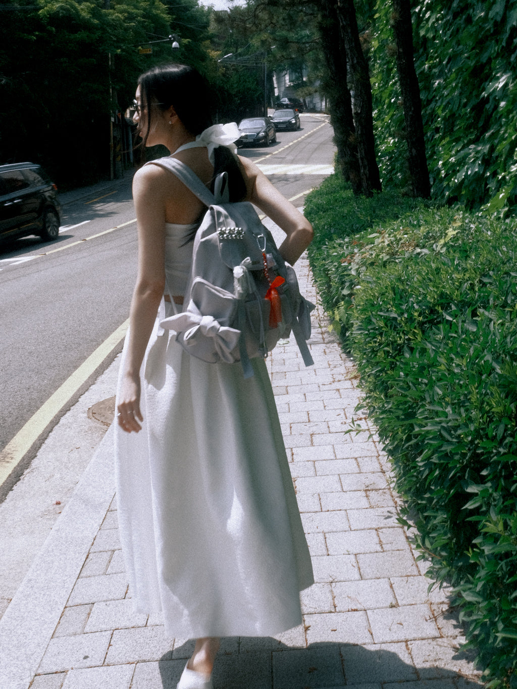 Rose Flared Skirt (Ivory)
