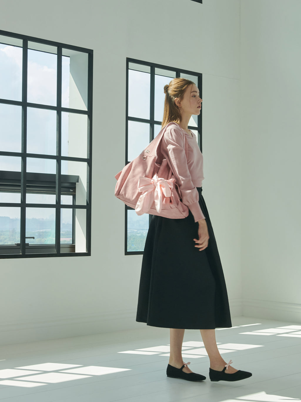Emma Puff Knit (Pink)