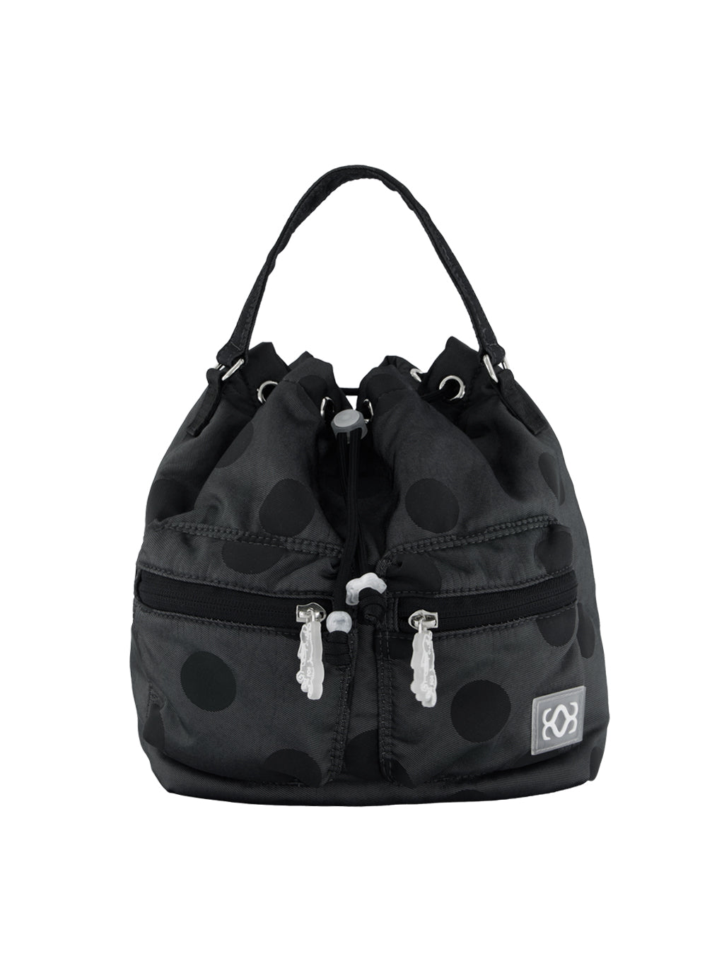 Dotty Bucket Bag (Black)