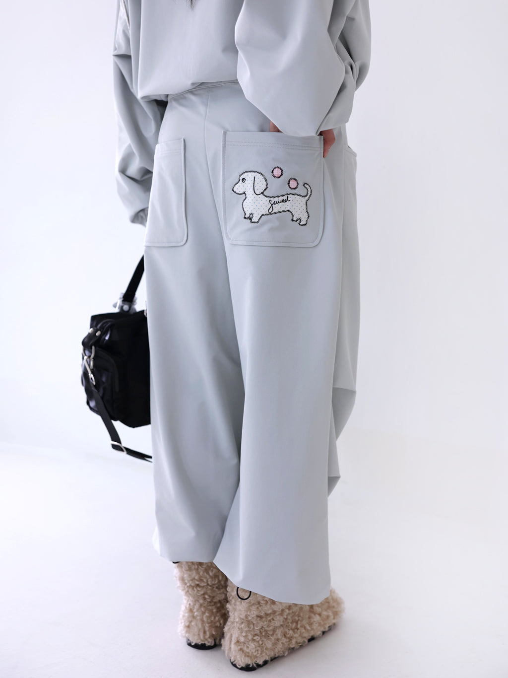 SIWL Track Pants (Light Grey)