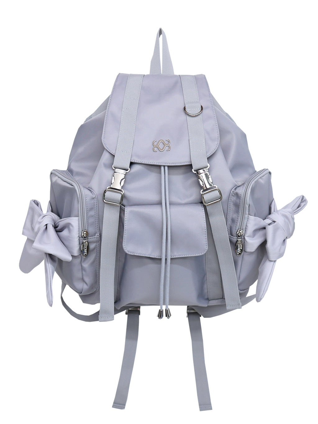 [Nylon] Bow Backpack (Lavender)