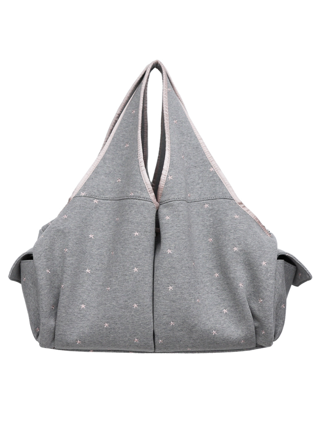 Bow Shoulder Bag (Pink Star)