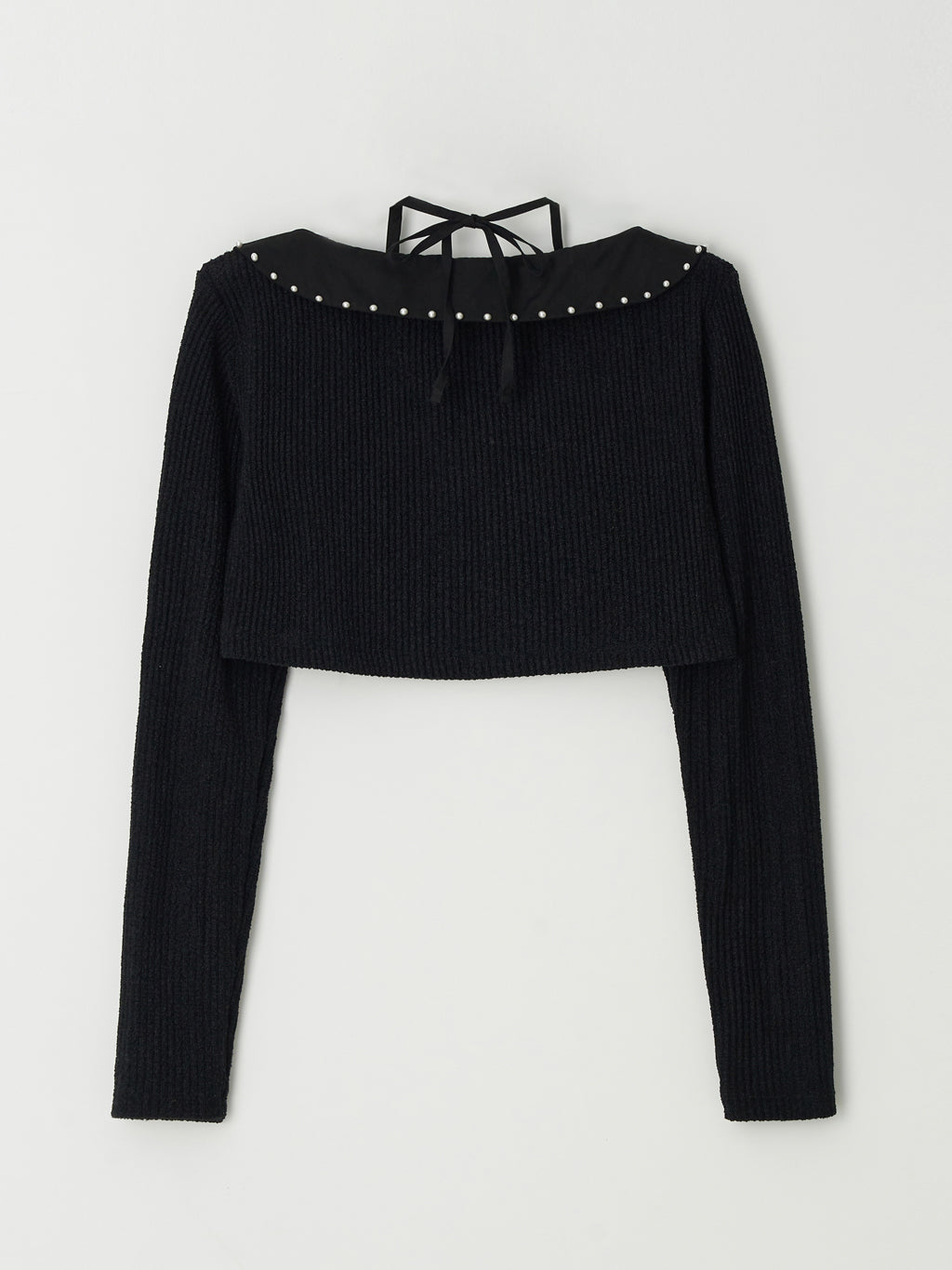 Jane Crop Cardigan (Black)