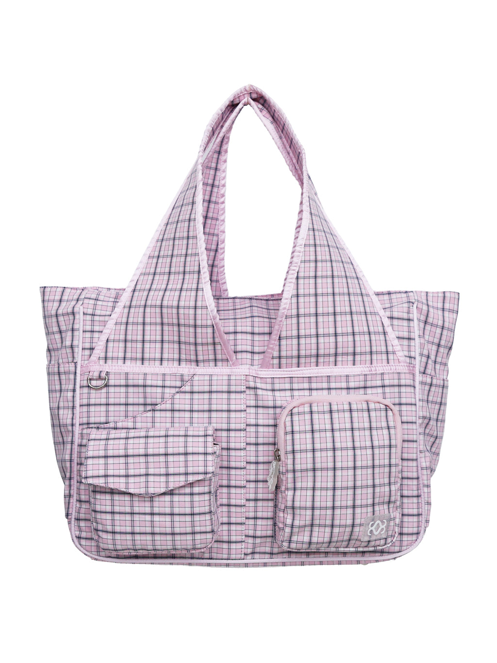 TIDI Work Bag (Check Pink)
